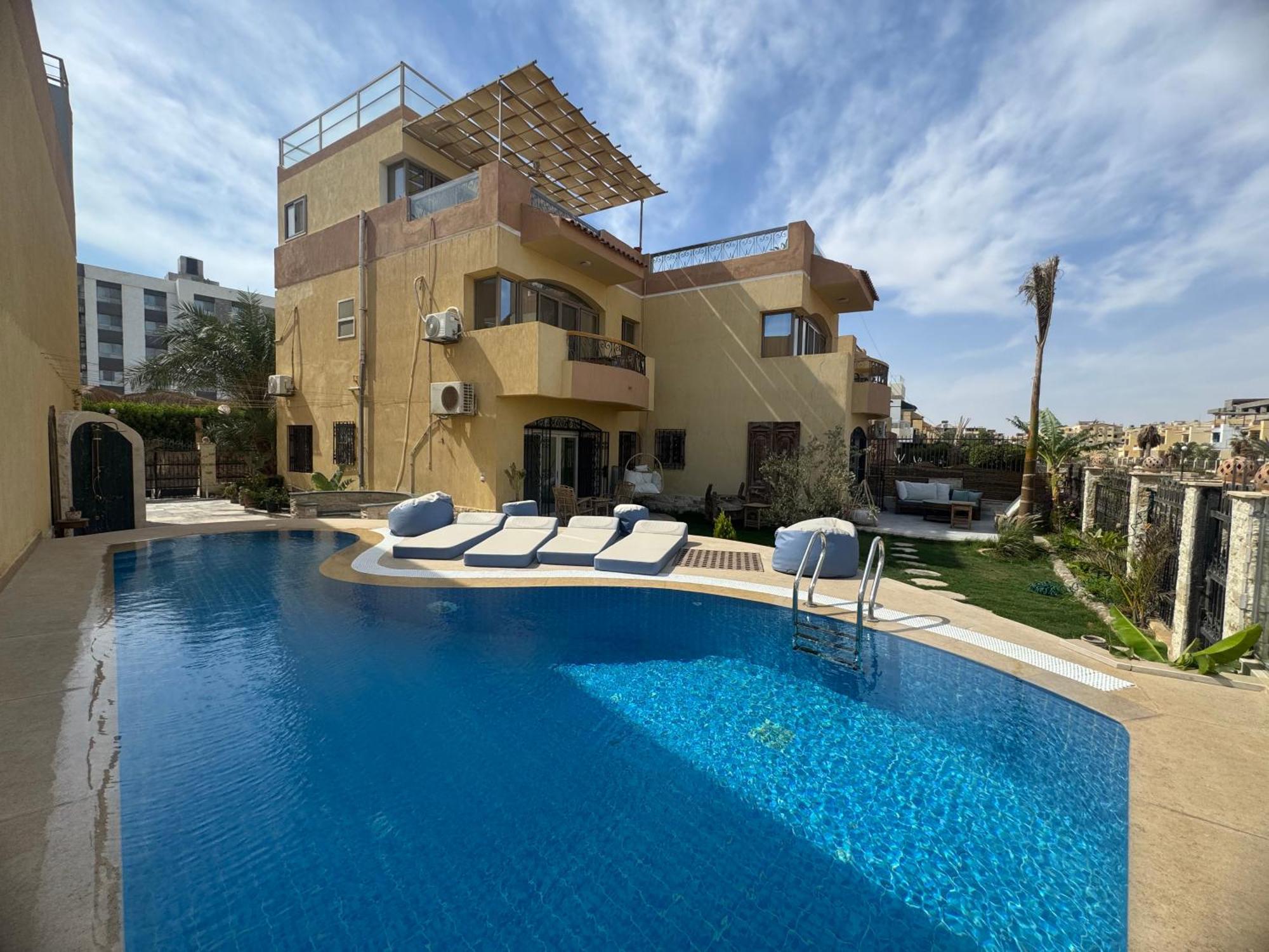 Villa Anna & Snake Хургада Экстерьер фото